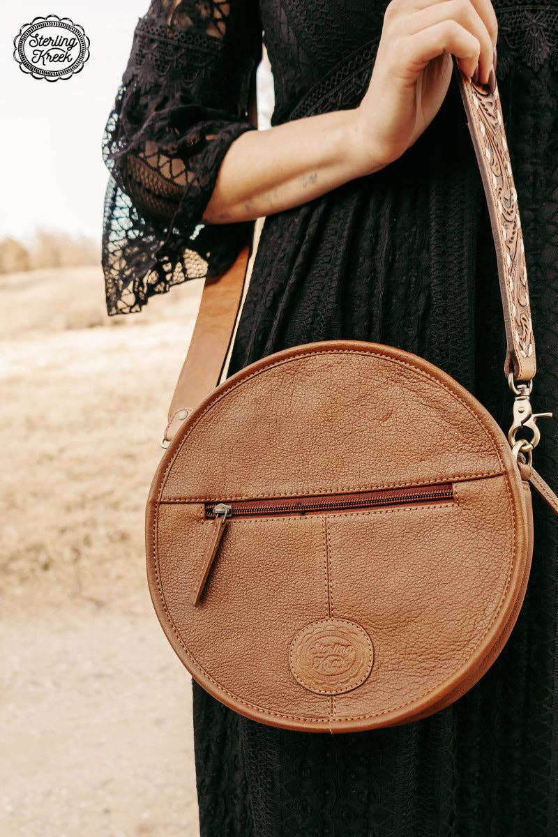 STOCKYARD TOOLED CANTEEN BAG