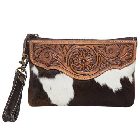 Tooling Leather Cowhide Clutch - AC41 - Para