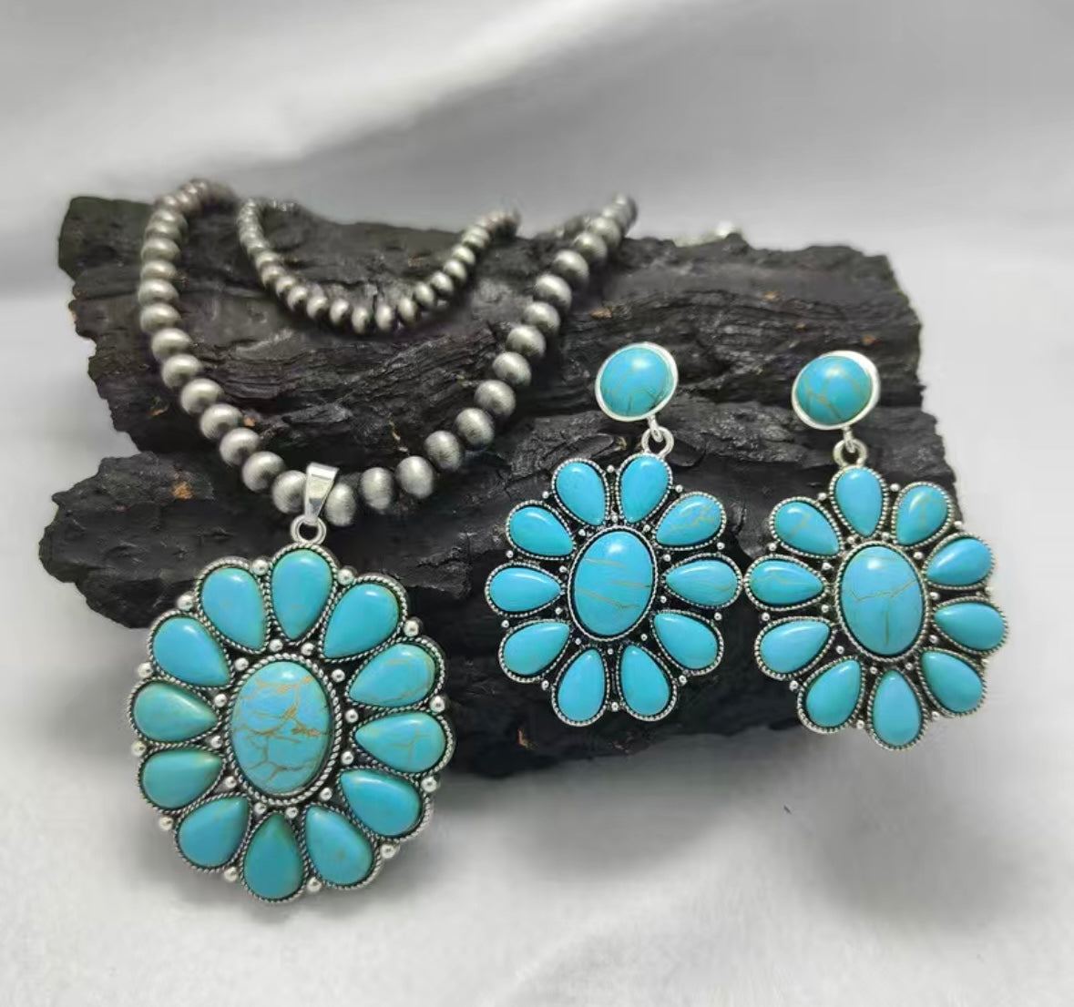 Abilene Turquoise Necklace Set