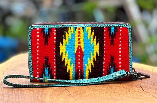 Saddle Blanket Clutch