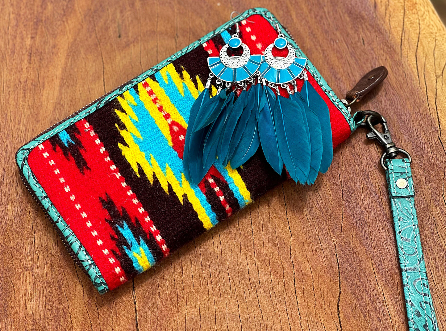 Saddle Blanket Clutch