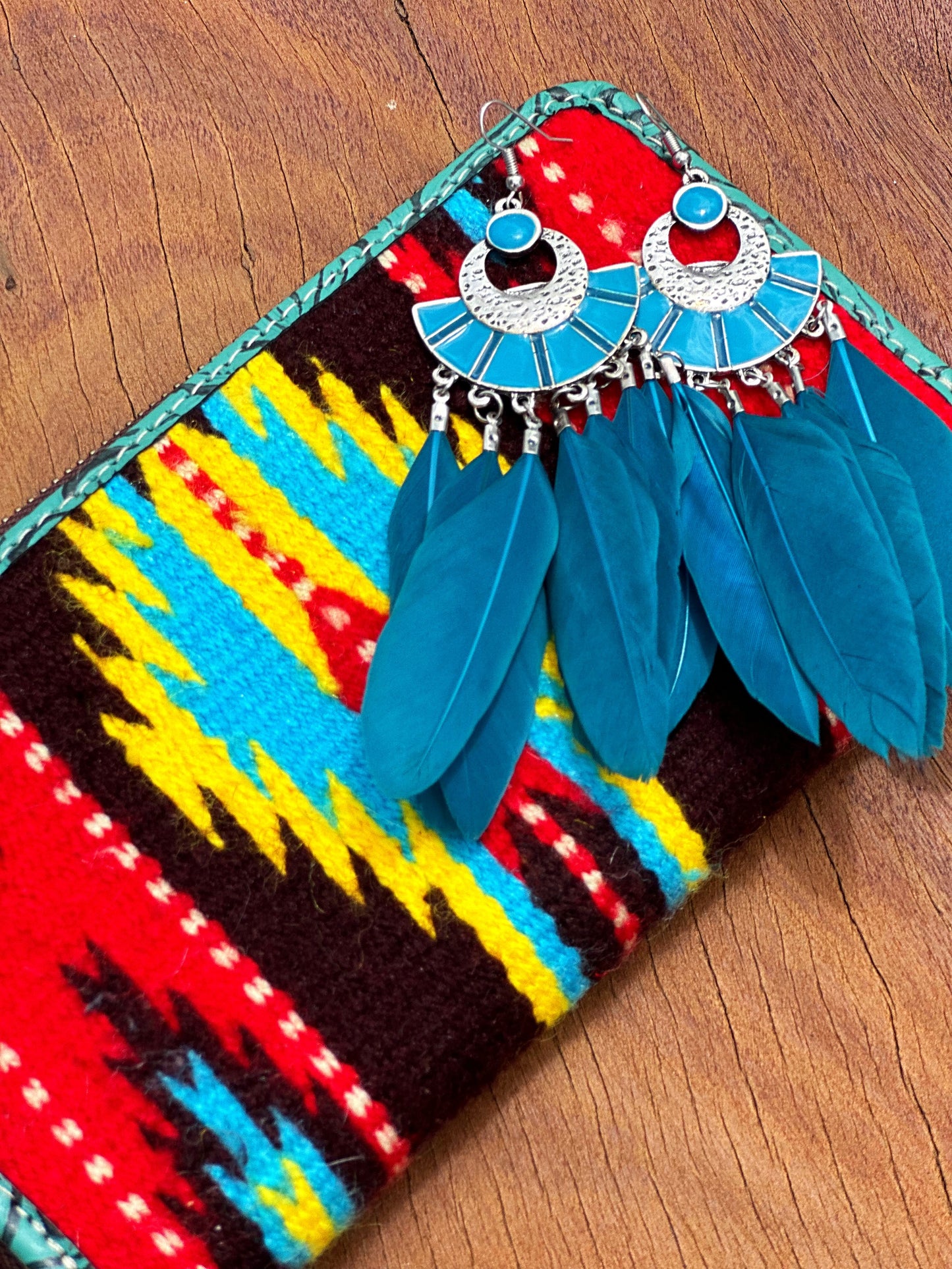 Saddle Blanket Clutch