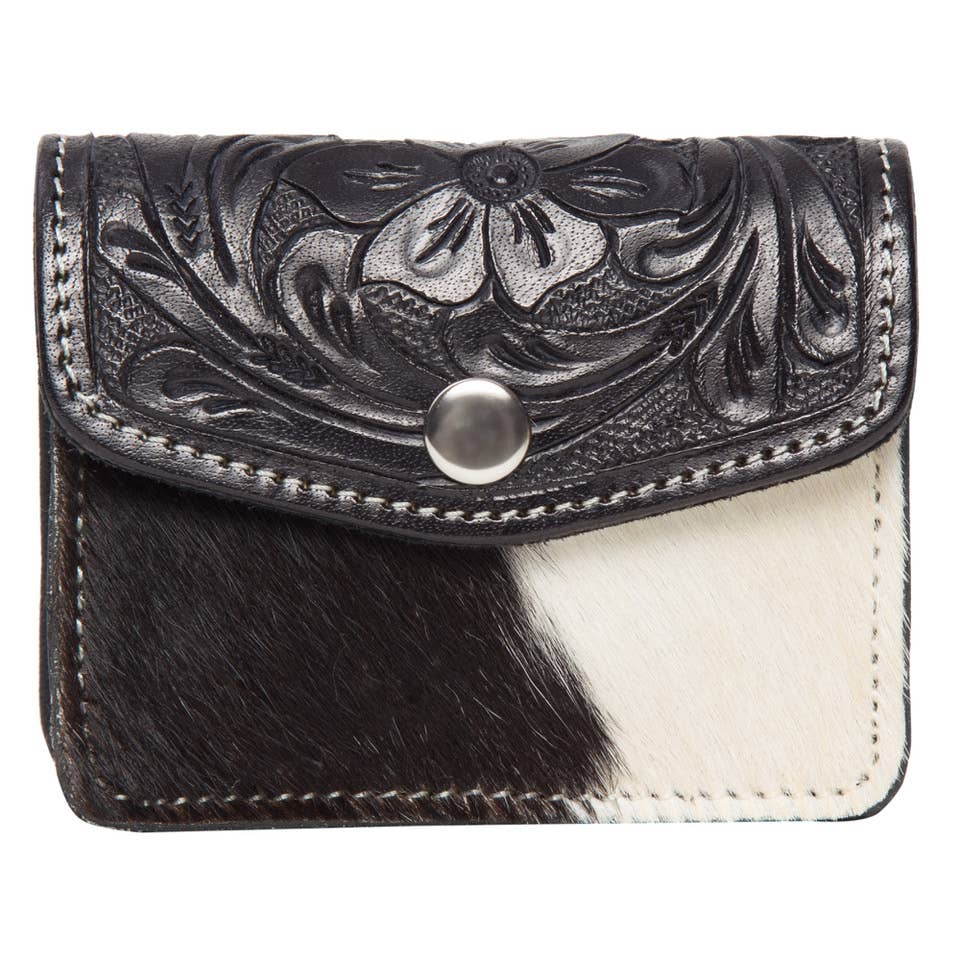 Tooling Leather Cowhide Purse - AC42 - Chile