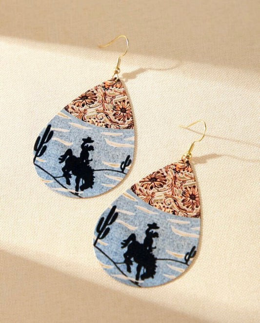 Cowboy Drop Earrings